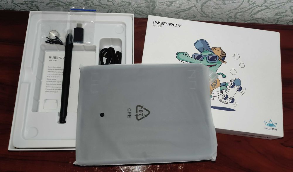 Графічний планшет Huion Inspiroy H430P
