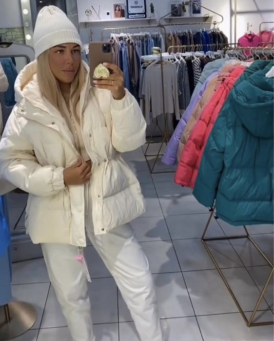 Розпродаж -30% Зимові пуфери куртки пуховики парки косухи Zara