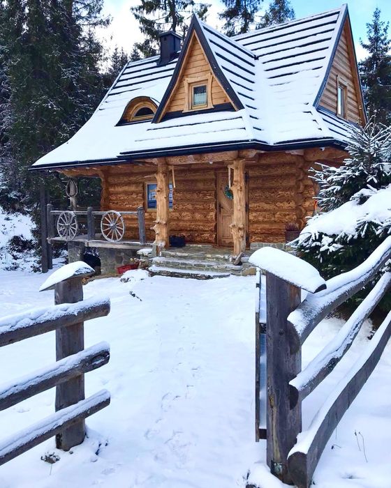 Wolny Weekend.  Ferie Domek z Balią i kominkiem