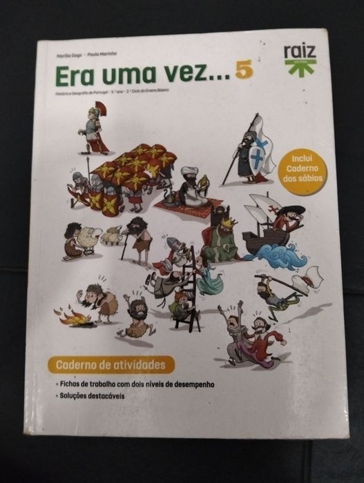Cadernos de fichas 5 ano