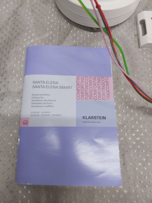 Вентилятор потолочный Klarstein Santa Elena Smart (Германия)