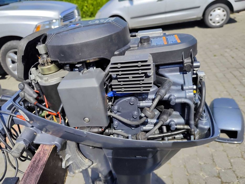 Yamaha 9.9 Uciągowy, rumpel, rozruch elektryczny ,długa stopa, 2001r