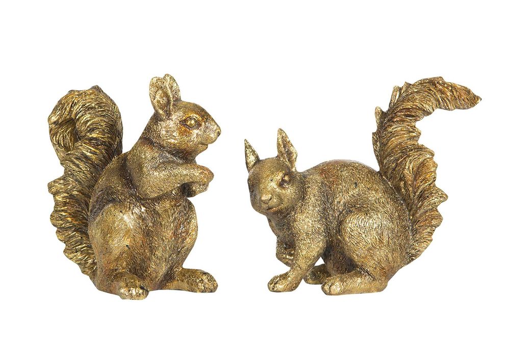 Wiewiórka złota Figurka dekoracyjna 2 wzory 101823