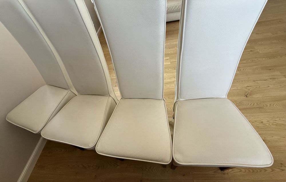 Krzesla gala collezione skóra naturalna 4szt