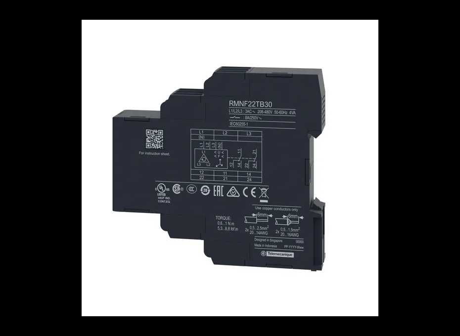 RMNF22TB30 NFC, 3-fazowy przekaźnik nadzorczy NOWY