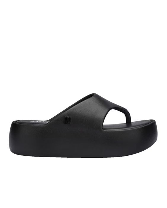 Chinelos Melissa Plataforma Pretos 38