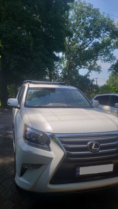 Аэродинамические Дуги - KX4 на рейленги Lexus GX460 + замок от кражи