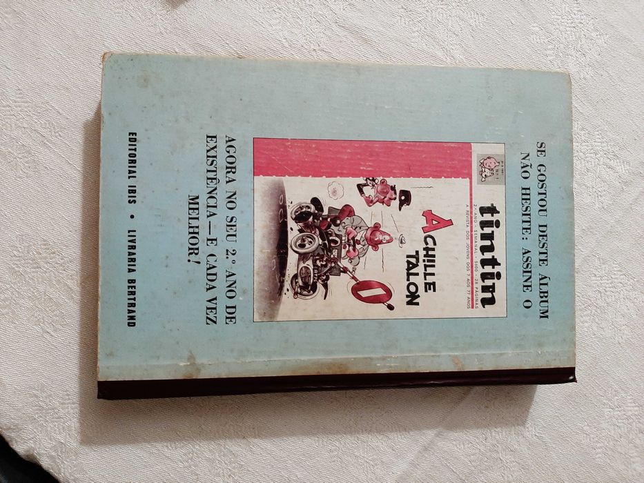 Album Tintin Vol. Nº1 e Nº2 - 1 ano (1968), 1° volume e 2ºvolume