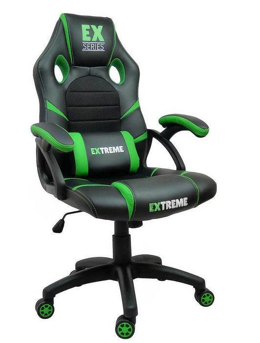 Fotel gamingowy dla Gracza Extreme EX Green
