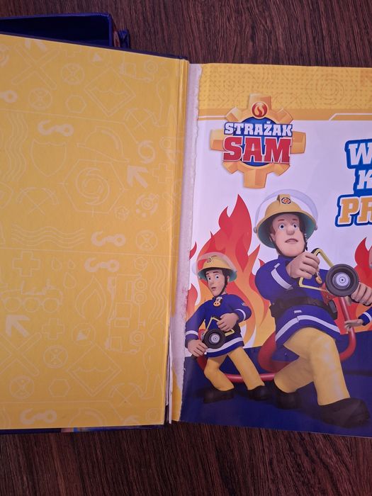 Dwie książki plus figurki Strażak Sam