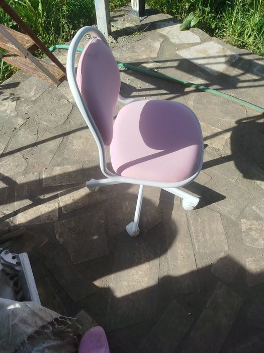 Cadeira criança rosa