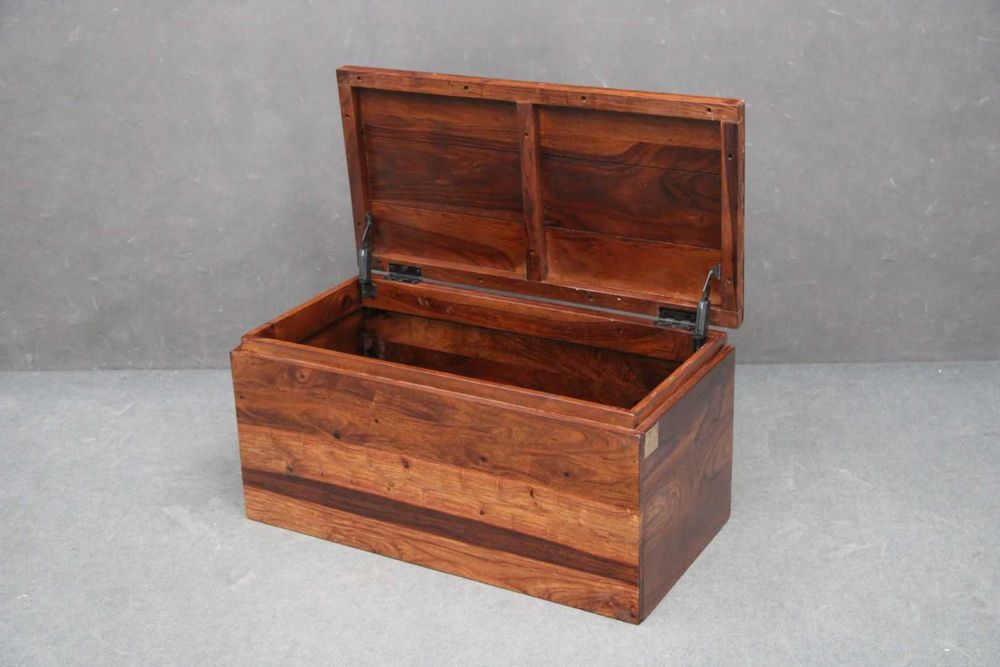 Skrzynia drewniana palisander lakierowany lite drewno I gt. BGM24.pl