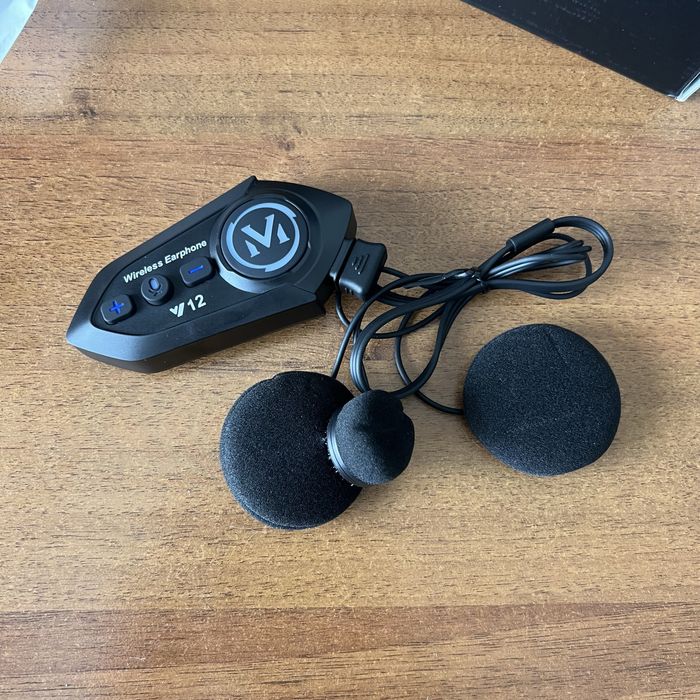 Гарнитура в шлем | Громкий звук + микрофон | Новая