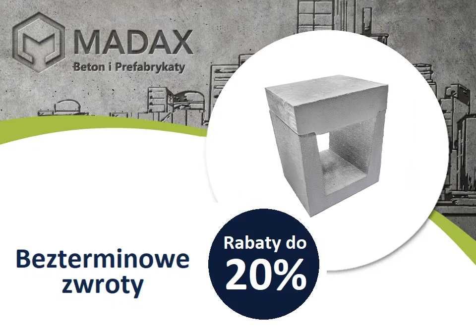 Koryto kolejowe (krakowskie) MADAX