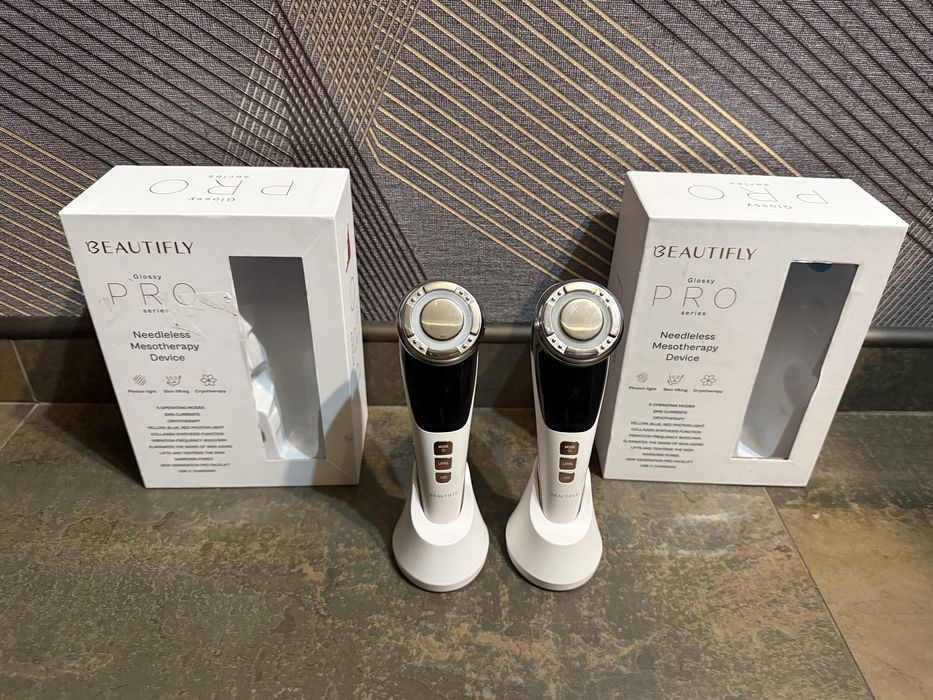 Мікрострумовий ліфтинг, масажер . Прилад для кріотерапія , ліфтинг BEAUTIFLY B-Glossy PRO