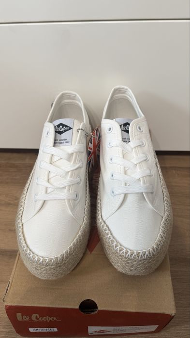 Lee Cooper damskie trapmki espadryle roz. 41