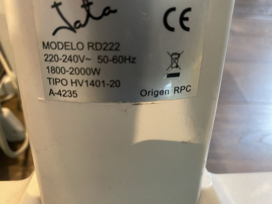 Aquecedor estatico Jata 2000W