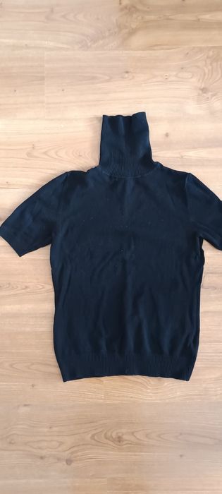 Golf  rS/M czarny dzianina damski