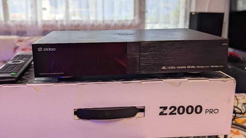 Zidoo Z2000 Pro - SSD/HDD/Dolby Vision/Dolby Atmos/HDR - GWARANCJA!!!