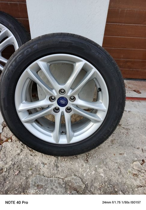 Koła 17" Ford z TPMS, lato. Jak nowe.
