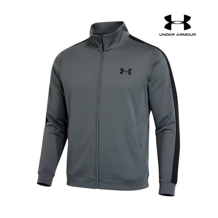 Оригинальная мужская олимпийка under armour серая размер s спортивная кофта андер армур ундер армор мужское зип худи мужской реглан пайта мастерка