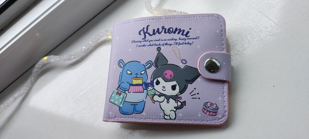 Portfelik portfel Kuromi kawaii