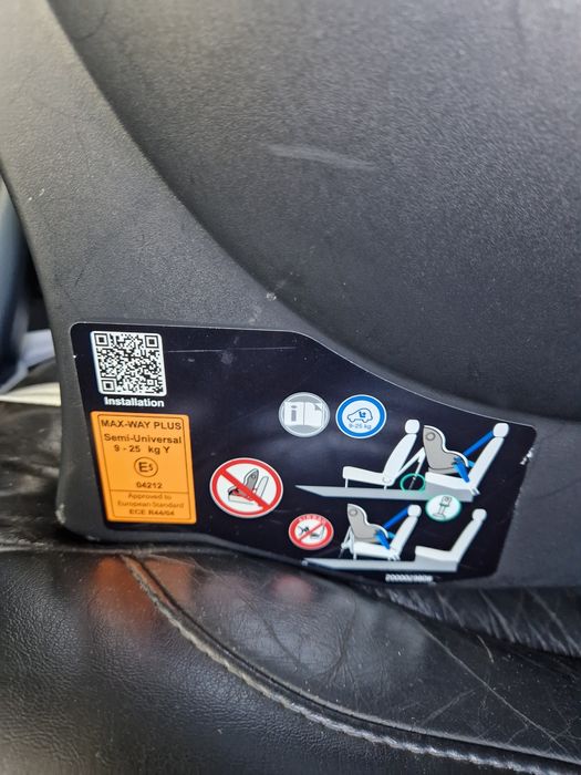 Britax Romer Max Way Plus 9-25kg