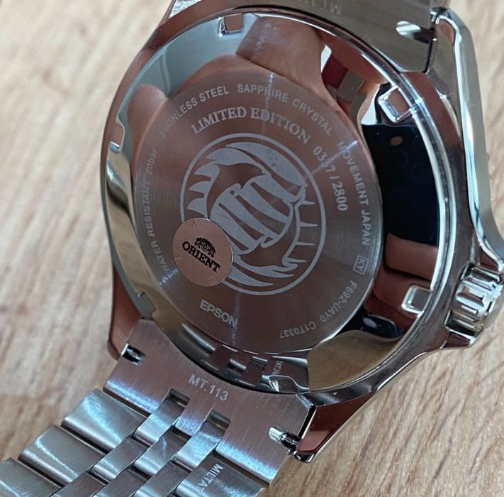 Relógio Orient RA-AA0815L Limited Edition 2800 units