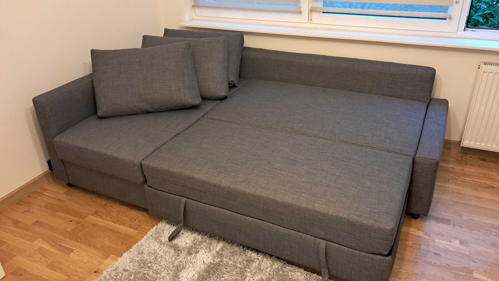 jak NOWY Narożnik z funkcją spania Friheten, IKEA