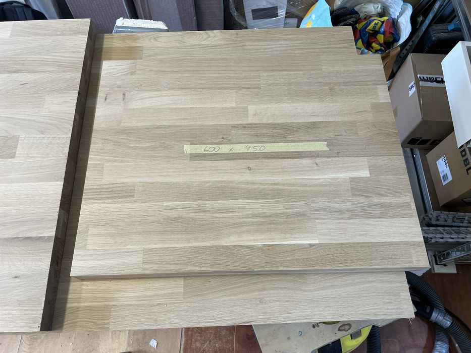 Blat debowy, klasa A/B, gruby 38mm surowy