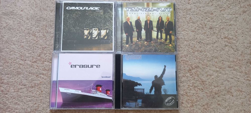 Музыкальные диски из личной коллекции новые