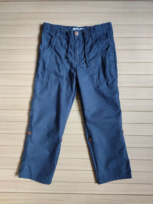 льняные штаны из льна от zara boys / 4-6лет