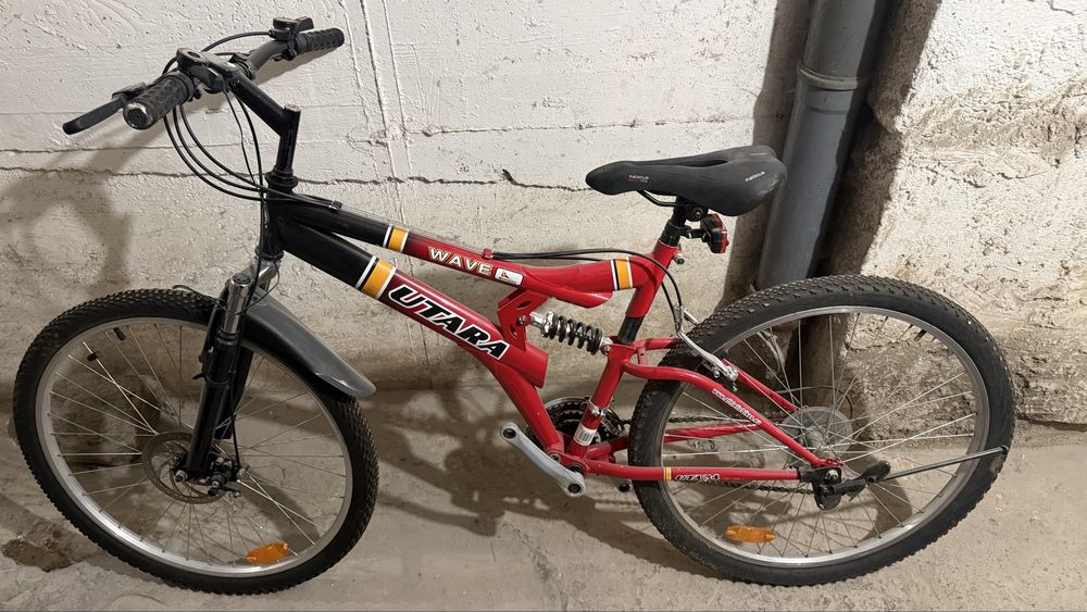 Rower górski MTB Utara Wave 26" | Full Suspension | Shimano