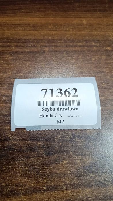 honda crv szyba drzwi prawy tył