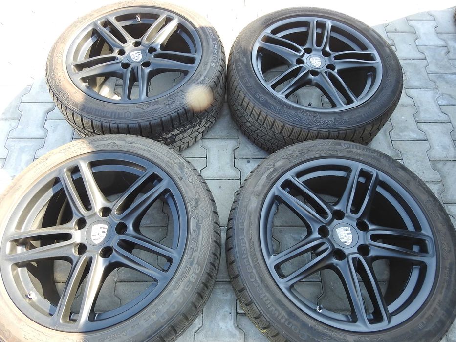 4x ALU 19 5x130 2x10J 2x9J Porsche Panamera 970 OE + Czujniki TPMS