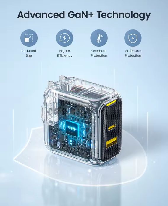 Зарядное AOHI Magcube 67 W Gan . Premium !!!