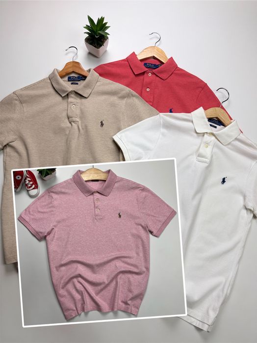 Поло футболка Polo Ralph Lauren Classic Slim Fit Polo розмір S, M, L, XL