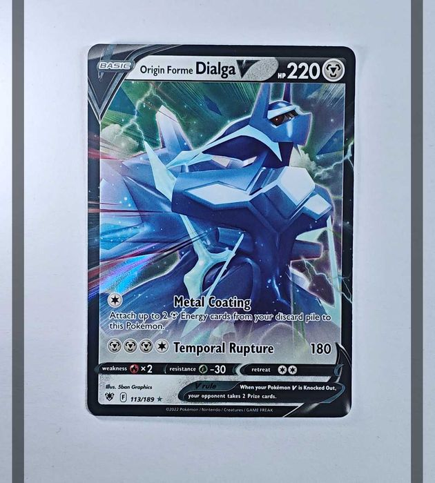 Origin Forme Dialga V 113/189 ASR Pokemon ENG-NM