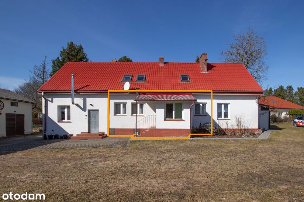 Chałupy - mieszkanie 2 pok. z ogródkiem