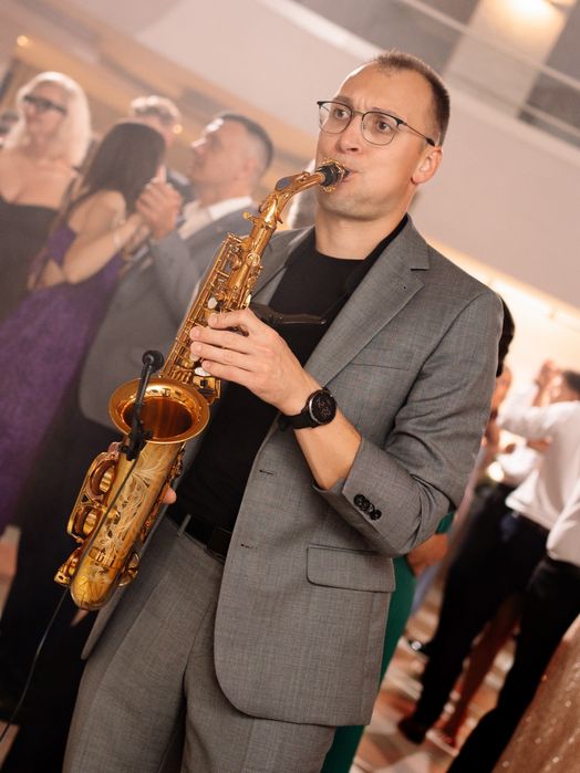 Saksofonista na imprezę, wesele, live act, event, ślub .