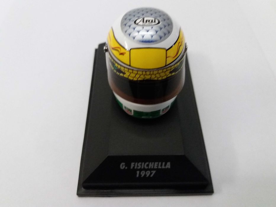 Giancarlo Fisichella F1 1997 capacete 1:8 Minichamps