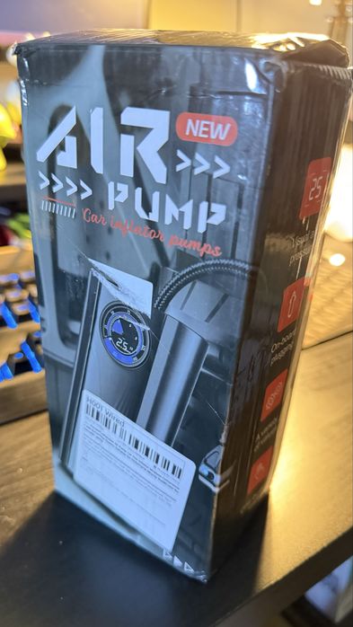 Air Pump - bomba para encher pneus ligacao ao isqueiro