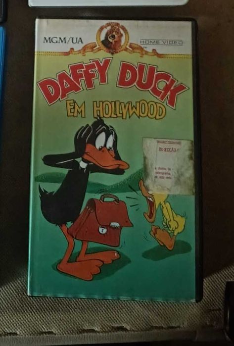 Cassete VHS filme Duffy Duck