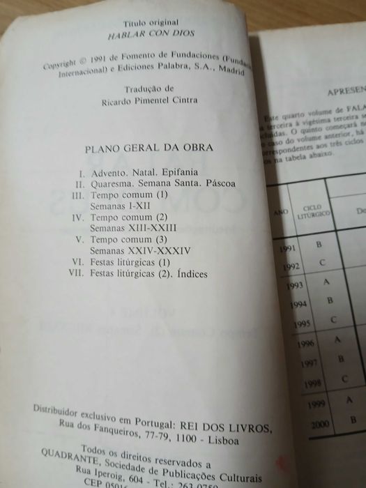 "Falar com Deus" - meditações para cada dia do ano (1991)