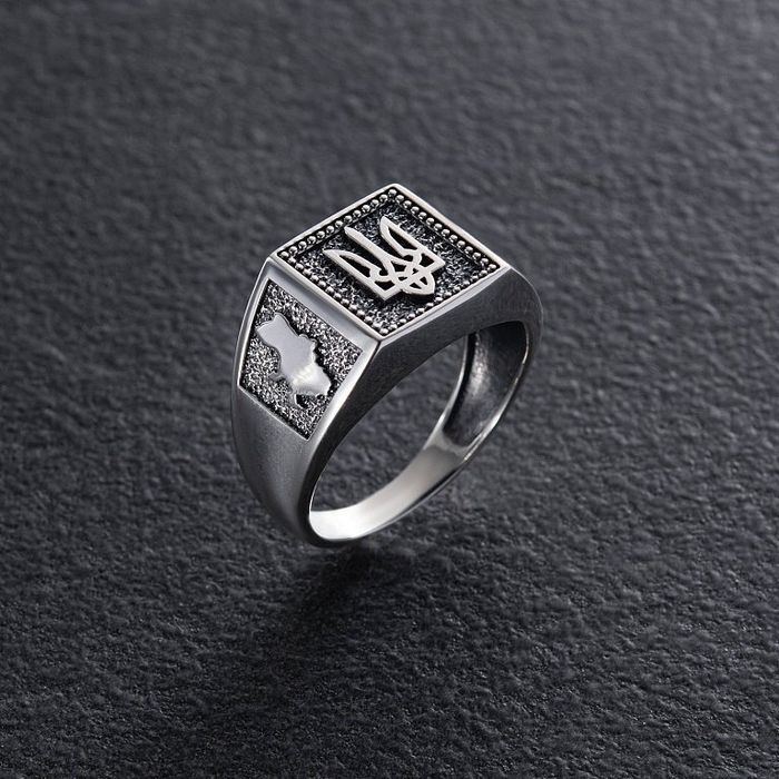 Серебряная печатка мужская