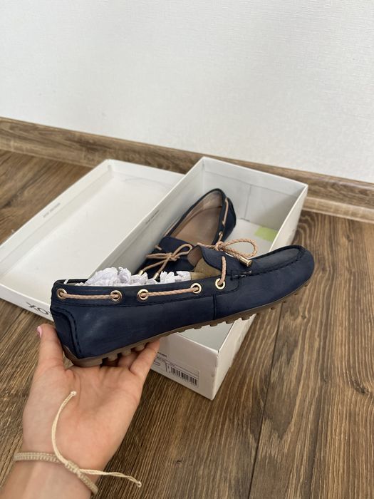 Жіночі топсайдери Geox Сині