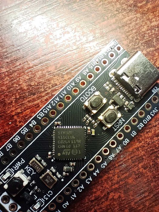 Плата розробника STM32F411CEU6 (Black Pill) USB-C