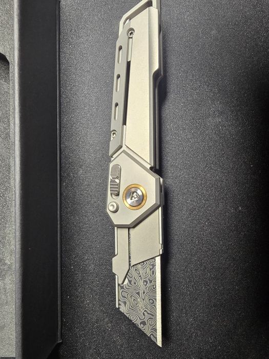 Titaner Utility knife, Nóż EDC, ostrza SK5. NEW, Tytan