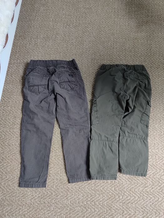 2 pary spodni, r. 110, H&M, Smyk, stan bdb