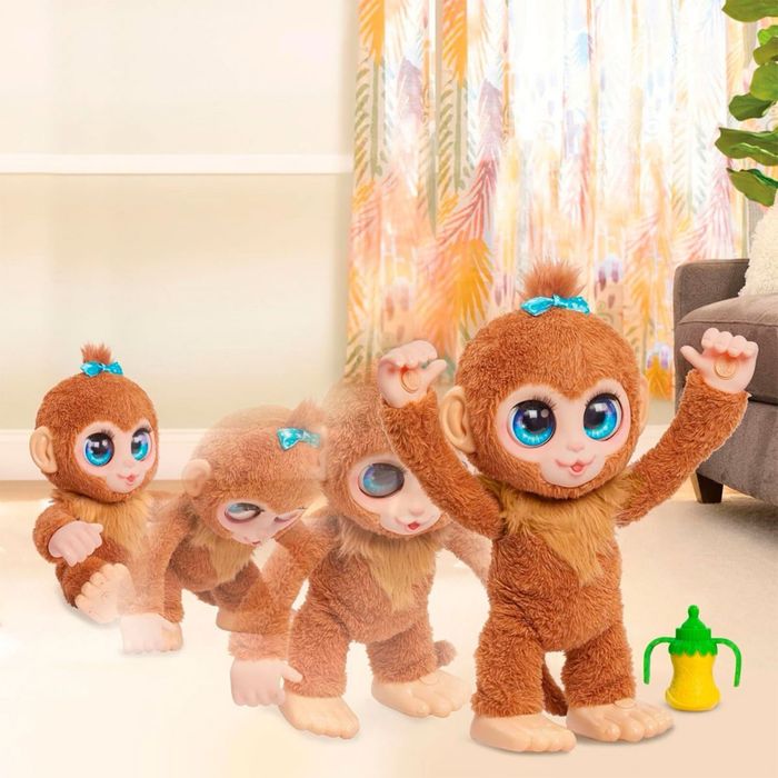Інтерактивна мавпа, furreal, peanut monkey, обезьянка Арахис, козочка